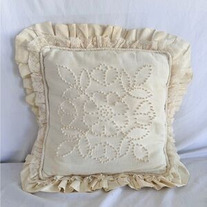 vintage handmade pillow